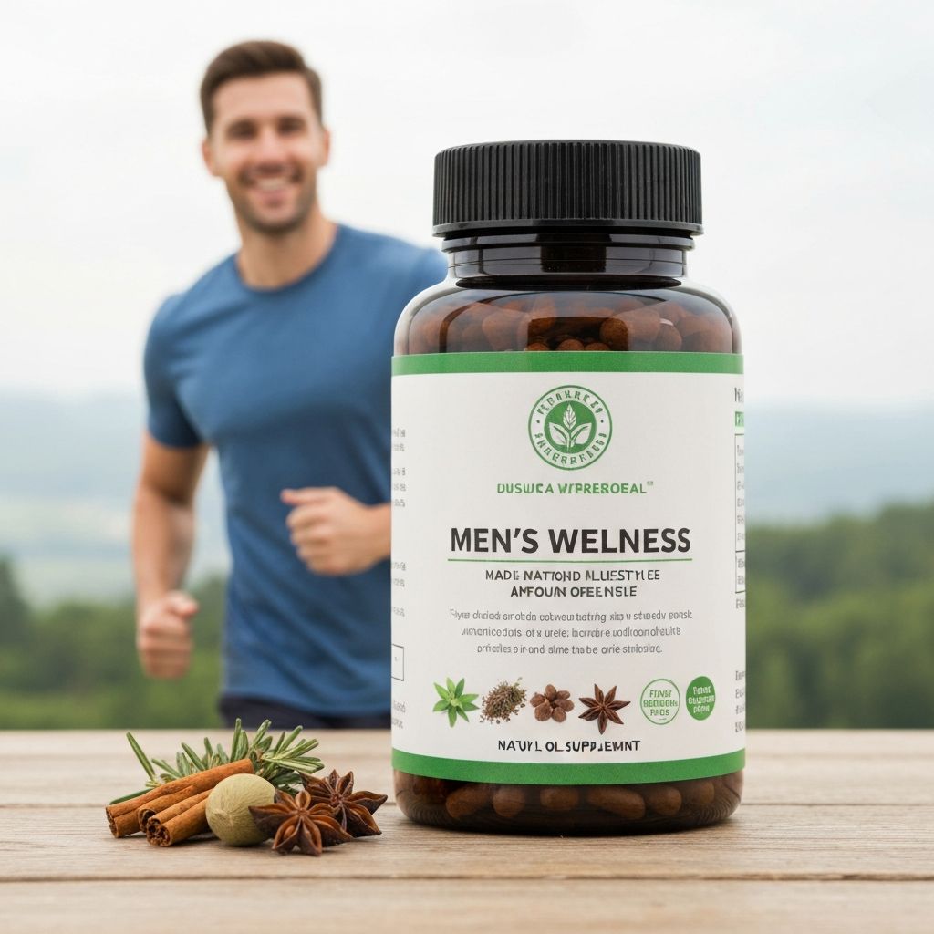 Men's wellness support supplement